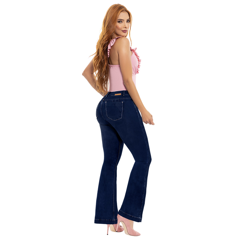 Butt-Lifting Flare Jeans